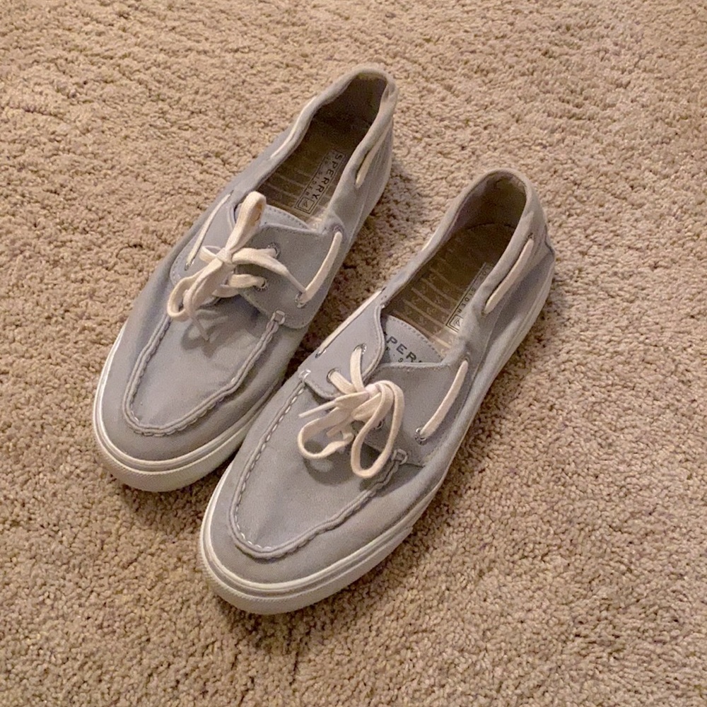 Sperry Top-Sider Light Blue Women’s boat shoes